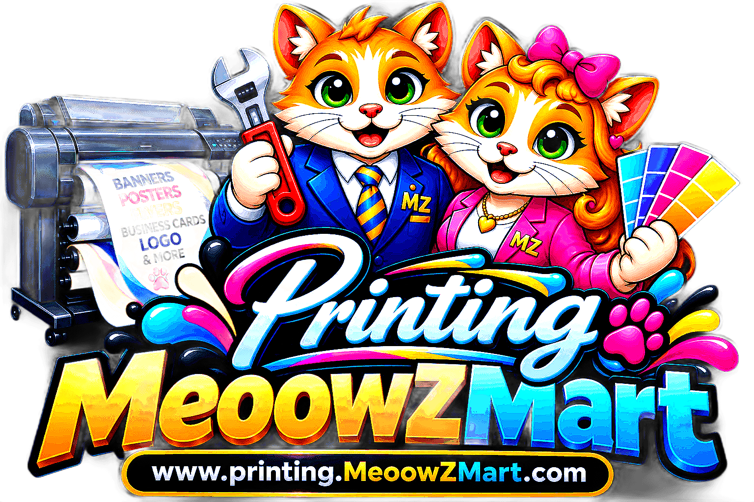 Printing MeoowZMart Logo